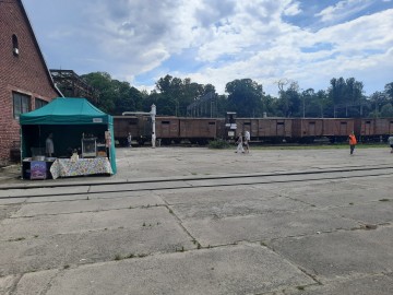 Kolejowa przygoda z okazji  Dnia Dziecka w Parowozowni Skierniewice, 